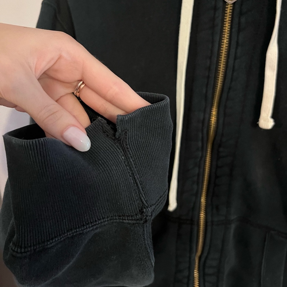 Polo Ralph Lauren Black Zip-Up Jacket Hoodie XL - Picture 9 of 10